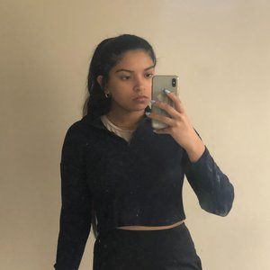 Garage Cropped Quarter-Zip